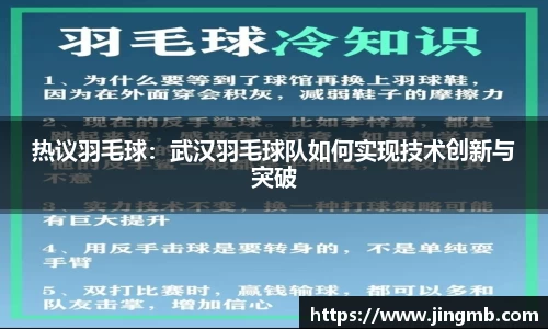 热议羽毛球：武汉羽毛球队如何实现技术创新与突破